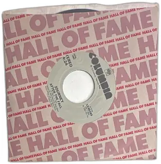 Journey Hall Of Fame 45 RPM Columbia Single Faithfully After The Fall 1983 VG