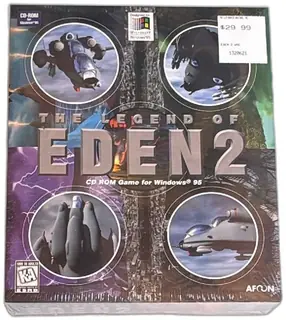 The Legend Of Eden 2 PC CD-ROM Game Windows 95 New Sealed 1996 Denon AFoon