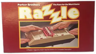 Razzle The Race for the Word Game Parker Brothers 1981 Complete