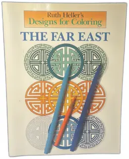 Ruth Heller's Designs for Coloring: The Far East 1997 Paperback