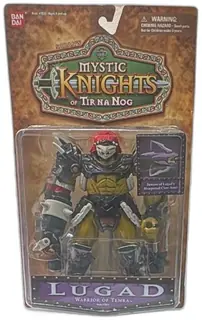 Mystic Knights Of Tir Na Nog Lugad Warrior Of Temra Bandai 1998 Figure MOC