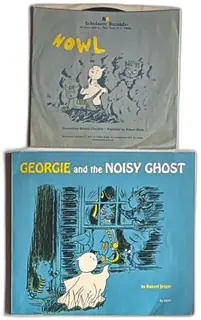 Georgie And The Noisy Ghost Book And Record Set Scholastic 1971 1980 Complete