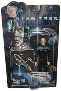Star Trek First Contact Captain Jean-Luc Picard Action Figure Playmates 1996
