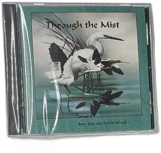 Through The Mist CD 1993 Anne Roos David Blonski Timeless Productions Harp Flu