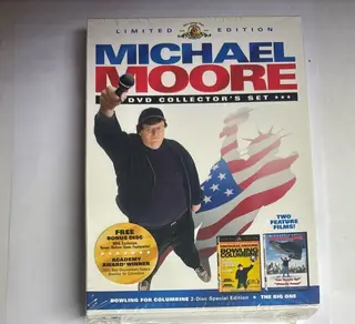 Michael Moore Limited Edition DVD Collectors Set Bowling For Columbine The Big O