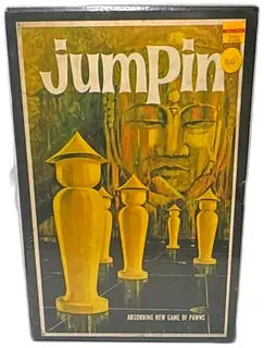 Jumpin 1964 Bookshelf Board Game by Minnesota Mining Complete Sealed