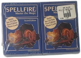 Spellfire Master The Magic Second Edition Starter Deck Double Set Sealed TSR 1