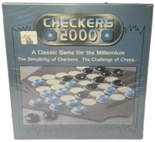 Checkers 2000 Board Game New Sealed 1999 Rex Games Millennium Edition