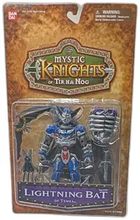 Mystic Knights Of Tir Na Nog Lightning Bat Of Temra Bandai 1998 Sealed Figure