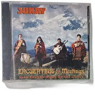 Sukay Encuentros Meetings CD 1995 High Energy Music Of The Andes Folk
