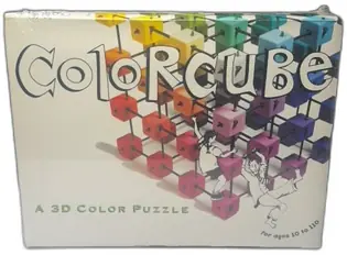Colorcube 3D Color Puzzle Sealed 128 Pieces Spittin' Image Software