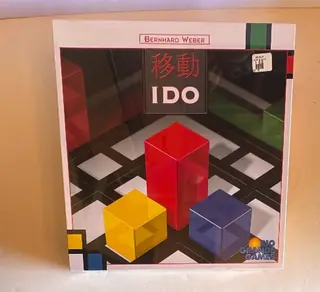 IDO Board Game Bernhard Weber 1998 Rio Grande Games GoldSieber Complete New