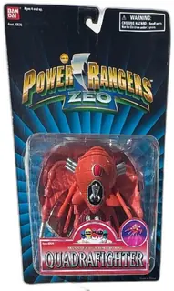 Power Rangers Zeo Quadrafighter 1996 Bandai Missile Launching Figure MOC