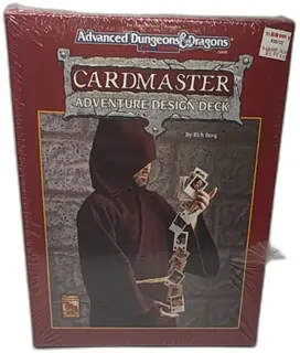 Advanced Dungeons And Dragons Cardmaster Adventure Design Deck TSR 1993 Sealed