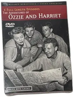 The Adventures Of Ozzie And Harriet DVD 4 Episodes Golden Movie Classics New