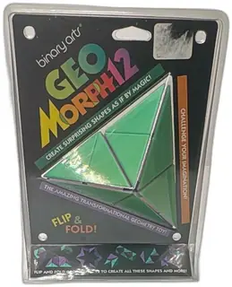 Binary Arts GeoMorph 12 Transformational Geometry Toy 1995 Sealed New