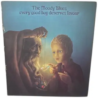 Moody Blues Every Good Boy Deserves Favour Vinyl LP Threshold THS 5 Gatefold 1971