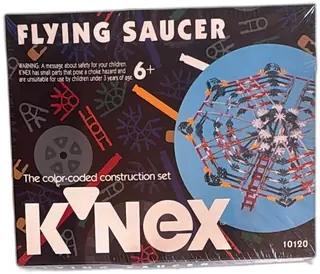 K'NEX Flying Saucer Construction Set 10120 1993 Sealed Vintage 515 Pieces