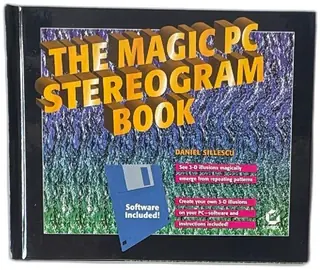 Magic PC Stereogram Book With Software Daniel Sillescu 1995 SYBEX 3.5 Disk Complete