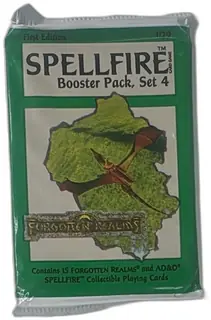 Spellfire Booster Pack Set 4 First Edition Forgotten Realms Sealed 1995 TSR
