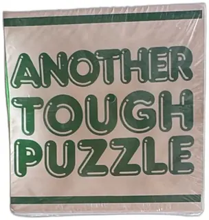 Another Tough Puzzle 1988 Great American Puzzle Factory Sealed Vintage Hexagon