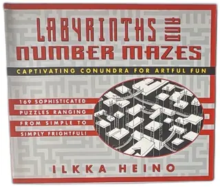 Labyrinths And Number Mazes Ilkka Heino 1995 St Martins Griffin Puzzle Book