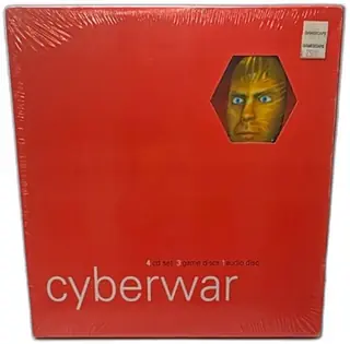 Cyberwar PC Big Box 4 CD Set 1994 SCi Lawnmower Man Sealed New Vintage