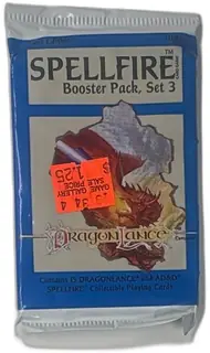 Spellfire Booster Pack Set 3 Dragonlance First Edition Sealed 15 Cards