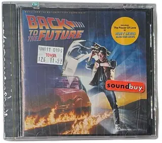 Back To The Future Original 1985 Soundtrack CD MCA Records Sealed Huey Lewis