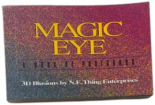 Magic Eye A Book Of Postcards 3D Illusions 1994 Andrews McMeel Third Printing