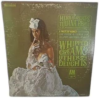 Herb Alperts Tijuana Brass Whipped Cream And Other Delights Vinyl LP A&M SP 4110 1965