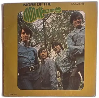 The Monkees More Of The Monkees 1967 Mono LP Colgems COM-102 Vintage Vinyl