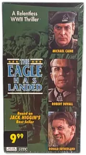 The Eagle Has Landed VHS 1992 Live Home Video WWII Thriller Michael Caine