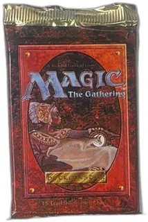 Magic The Gathering Revised Edition Booster Pack 15 Cards Factory Sealed 1994