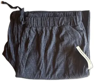 Cherokee Mens Lounge Pants XL 40 42 Charcoal Gray Cotton Blend New With Tags