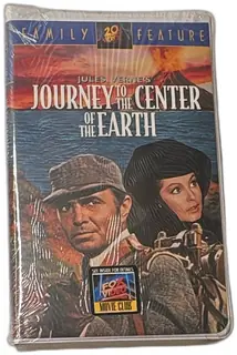 Journey To The Center Of The Earth VHS 1959 Fox Video Movie Club Sealed