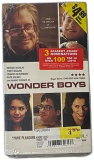 Wonder Boys 2000 Factory Sealed VHS Paramount Michael Douglas Robert Downey