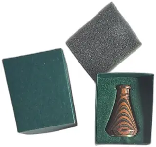1987 Van Cort Instruments Dragonfly Kaleidoscope Wooden Brass Vintage Boxed