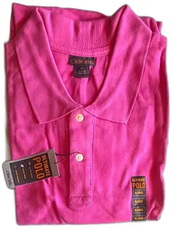 Cherokee Ultimate Polo Shirt Men’s XL Pink 100 Percent Cotton Tag New Pakistan