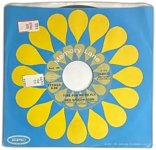 REO Speedwagon Memory Lane 45 RPM Single EPIC Time For Me To Fly Keep On Loving You