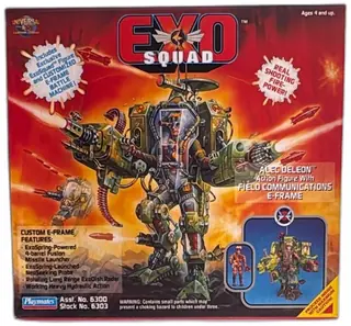 Exosquad Alec DeLeon Field Communications E Frame Playmates 1993 MIB