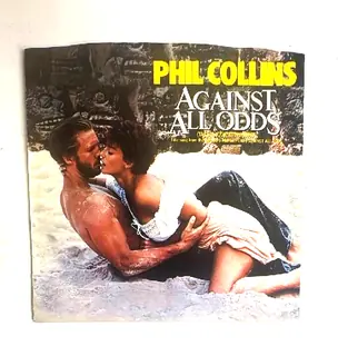 Phil Collins Against All Odds 7 Inch 45 RPM Vinyl Single 1984 Atlantic Original Sleev