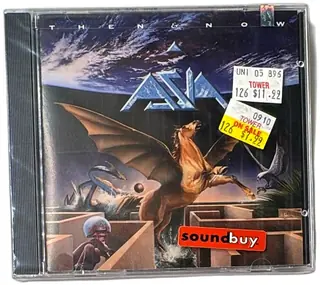 Asia Then And Now CD 1990 Geffen Records Classic Rock Album Sealed New