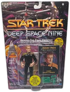 Star Trek Deep Space Nine Chief Miles O'Brien Action Figure 1993 Playmates MOC