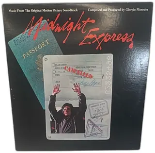 Midnight Express Soundtrack Vinyl LP 1978 Casablanca Giorgio Moroder Original