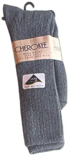Cherokee Mens Socks Size 10-13 Charcoal Grey Lycra Blend New Vintage Style 1916
