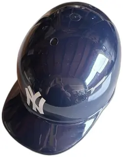 Vintage New York Yankees Souvenir Batting Helmet Dark Blue Adjustable USA 1969