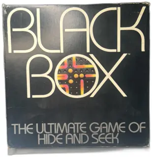 Black Box Board Game 1978 Parker Brothers Complete Ultimate Game of Hide and Seek