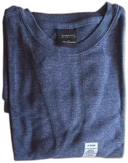 Cambridge Classics Mens T Shirt XL Ink Blue Short Sleeve New With Tags Mervyns