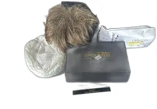 Tony Of Beverly Shaper Men’s Toupee Wig Certified Synthetic Fiber Color 48 Boxed